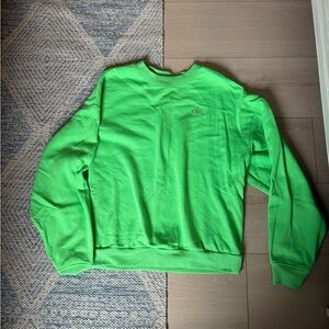 ALO Yoga Neon Green Crewneck Jacket